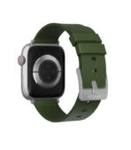 ⁦Everyday Leather Strap – Olive⁩ - الصورة ⁦3⁩